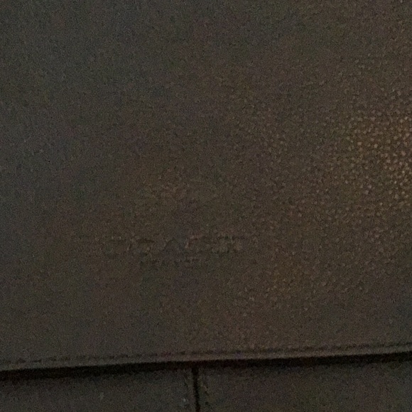 Coach Leather Messenger Crossbody Unisex - Picture 2 of 3